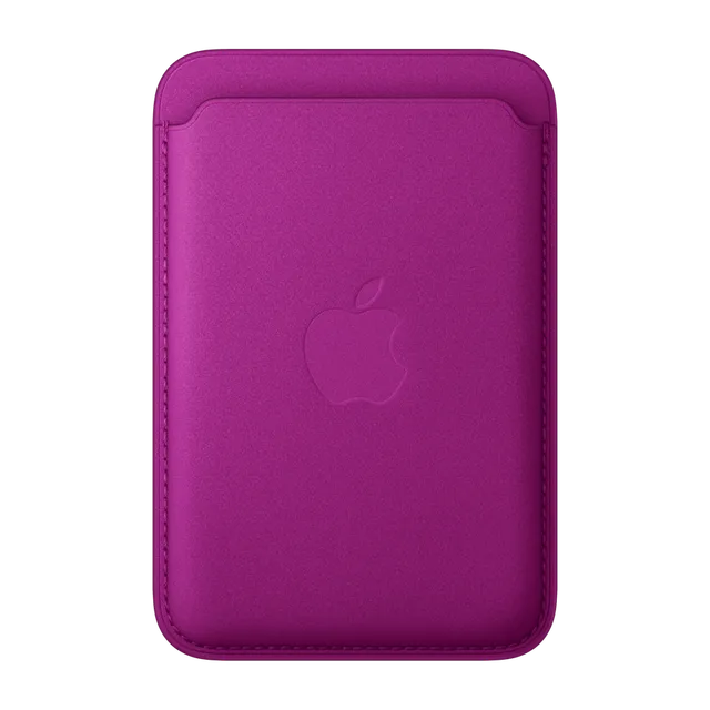 iPhone FineWoven Wallet with MagSafe · Magenta