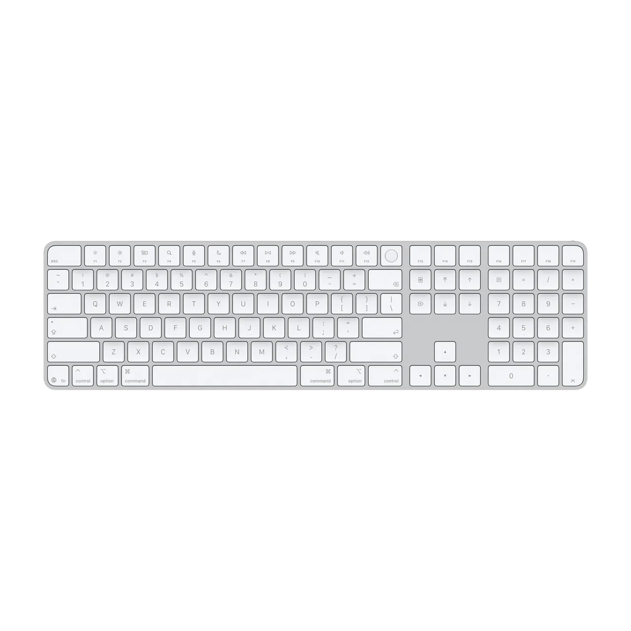 Magic Keyboard with Touch ID and Numeric Keypad for Mac models with Apple silicon (USB–C)