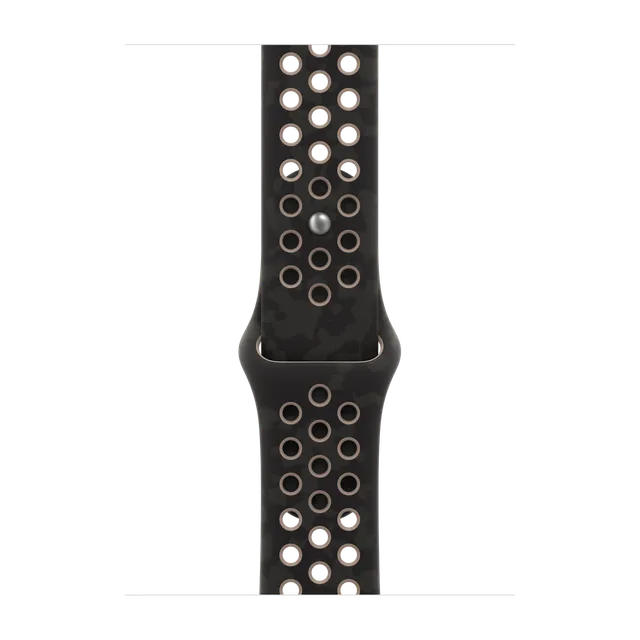 46mm After Dark Black Nike Sport Band
