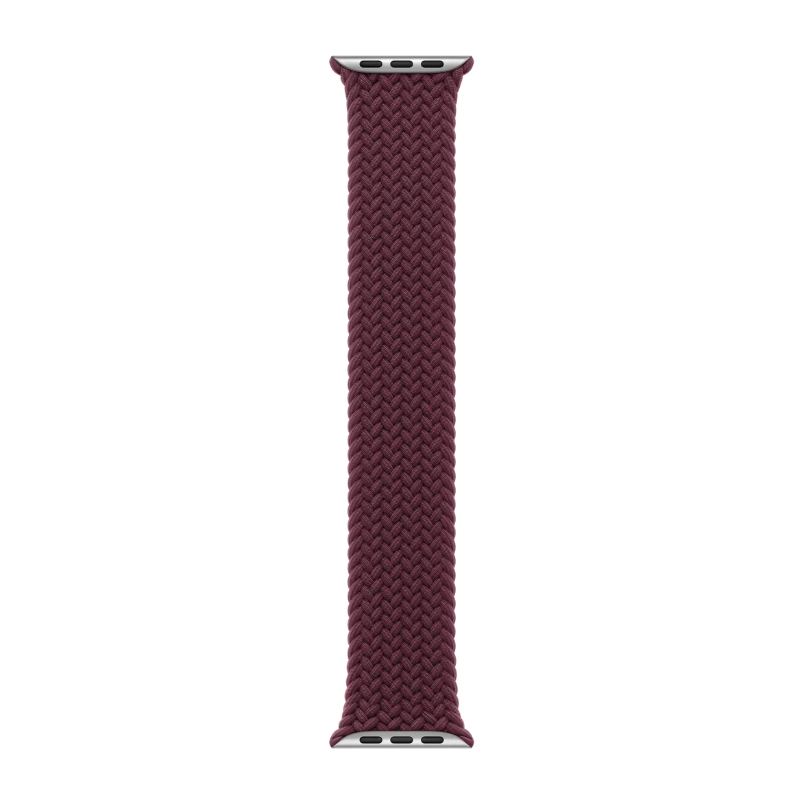 42mm Burgundy Braided Solo Loop