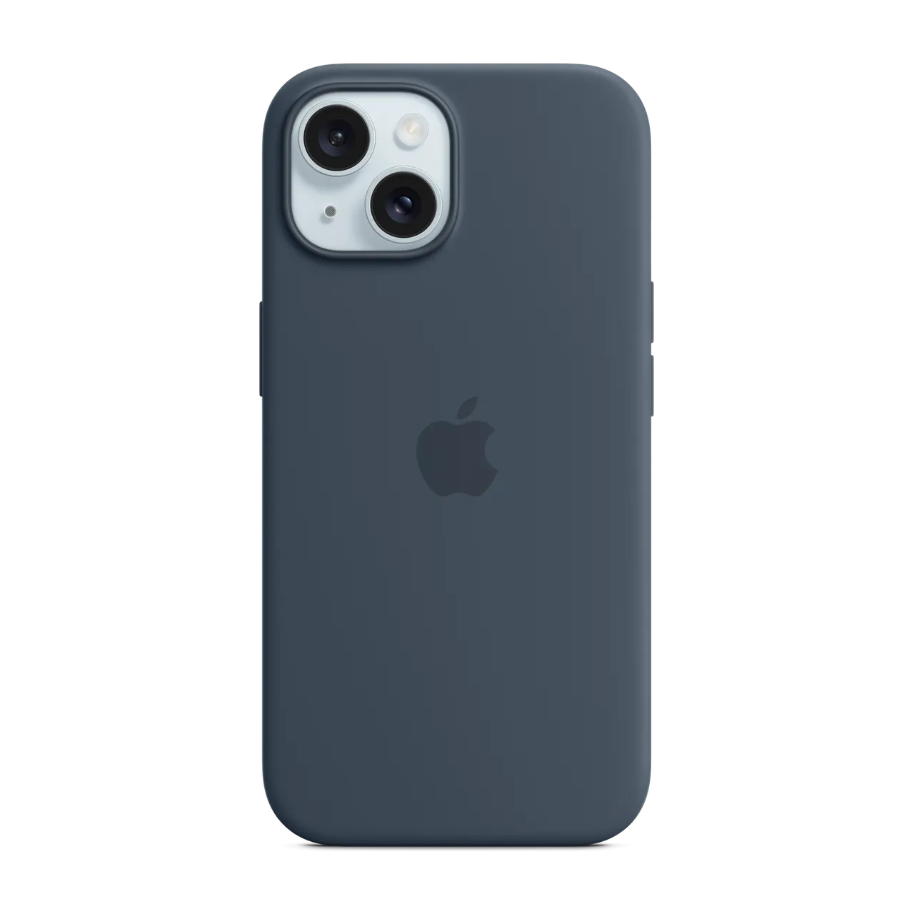 iPhone 15 Silicone Case with MagSafe · Storm Blue