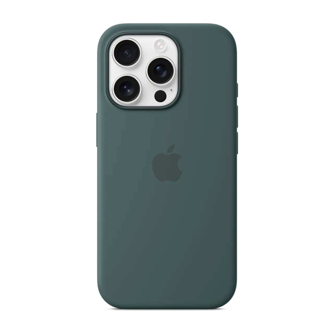 iPhone 16 Pro Silicone Case with MagSafe · Lake Green